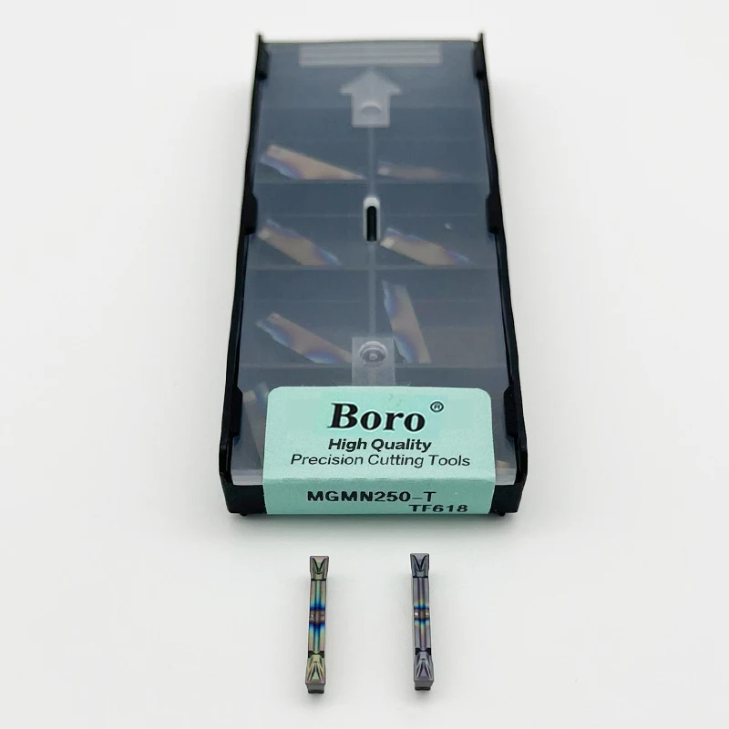 

MGMN150 MGMN200 MGMN250 MGMN300 MGMN400 MGMN500 G T M TF618 Grooving Inserts MGMN Carbide Insert For Hardened Steel