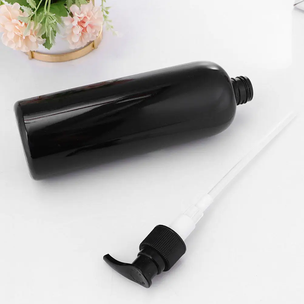 

5Pcs Plastic Soap Dispenser Bottles Pump Press Shampoo Bottle for Bathroom Kitchen Hand Lotion Shower Gel Lotion Dispenser