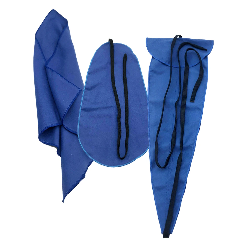 

3 Pcs Saxophone Cleaning Cloth for Chamber Kit Accessories Brush Care Tool Tools