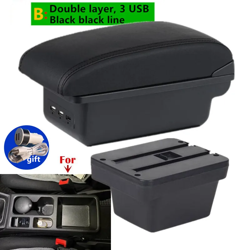 Armsteunbox voor Volkswagen Caddy 5, voor VW Caddy 5 2021 2022 2023 2024 2025, auto armsteun centrale opbergbox, auto accessoires