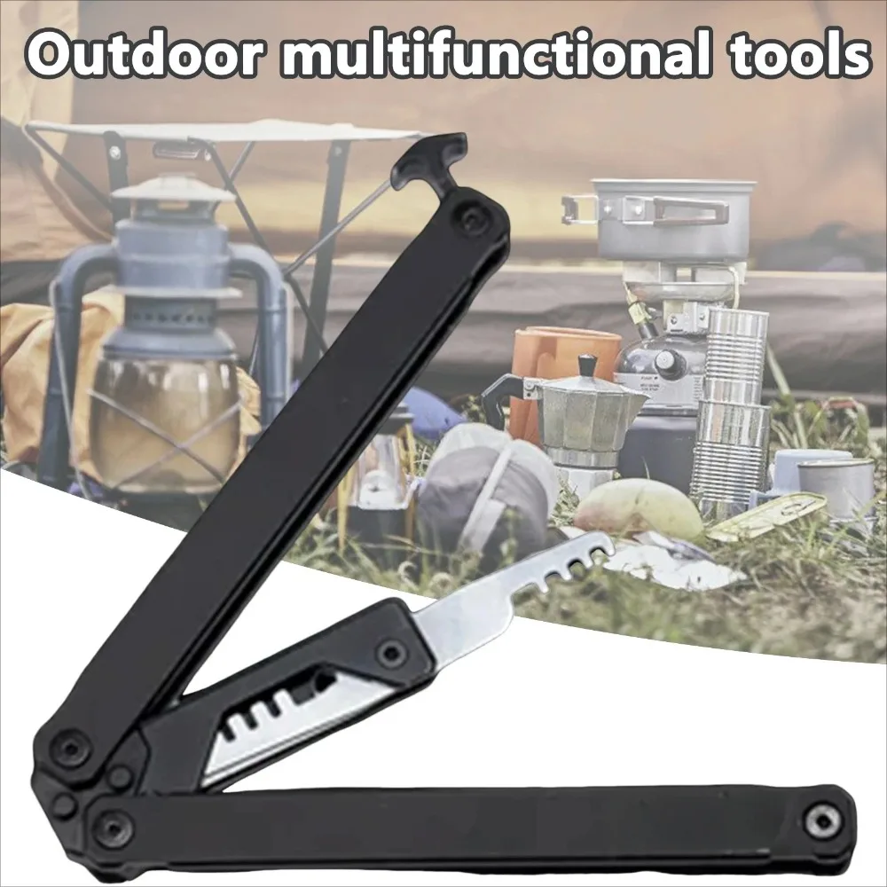 

Stainless Steel Lock Repair Pick Tool Quick Flip Lock Picking Fidget Fidget lock Pick Set Outdoor Multi-functional Hand Tools
