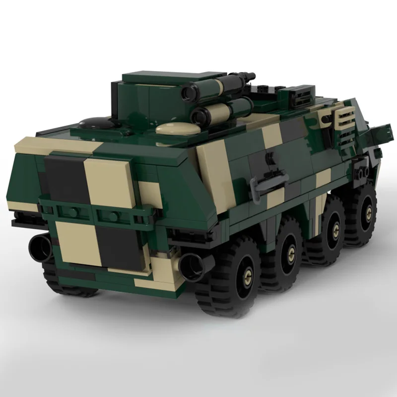 510 個の絶妙なモジュール式重車両 MOC ゲームビルディングブロックモデル子供の組み立て Diy 教育玩具誕生日プレゼント