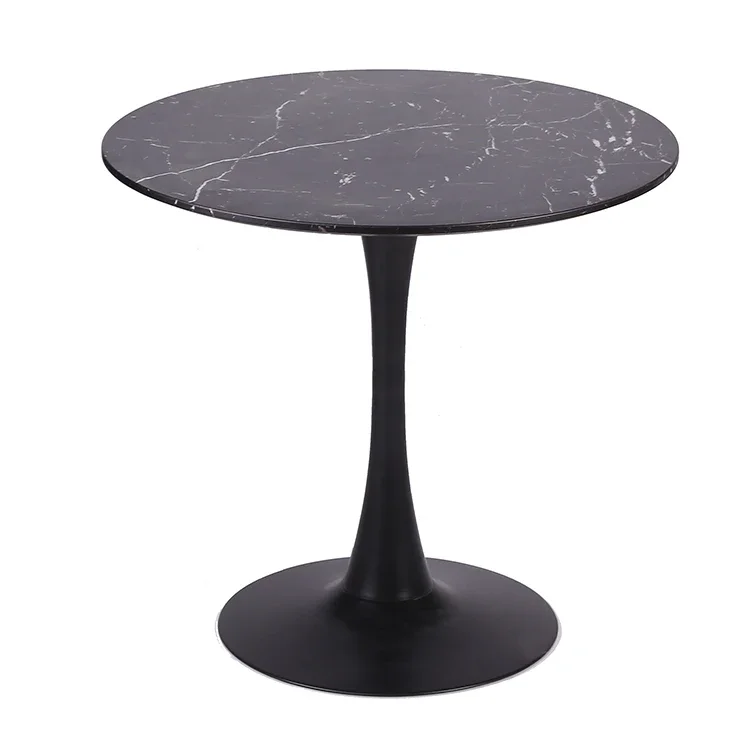 

A Marble Chinese Style Glass Top Modern Wooden Round Dining Table With Rotating Centre