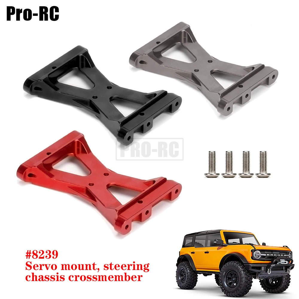 1Pcs 8239 Aluminum Alloy Rear Chassis Crossmember Brace for Traxxas 1/10 TRX-4 TRX4 TRX-6 TRX6 Rc Car Upgrade Part