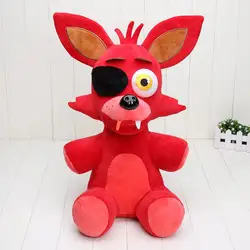 Peluches de Freddy Fazbear, muñecos de peluche de pesadilla, Foxy, Bonnie Chica, 45cm