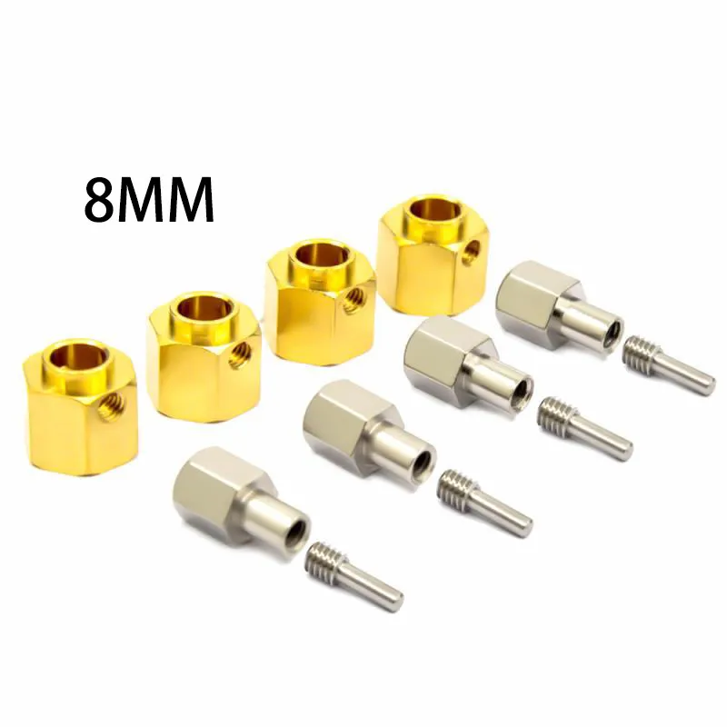 Traxxas 6/8/9/10/11MM TRX4 TRX6 Brass Weight Extension Adapter W014 for Climbing Cars
