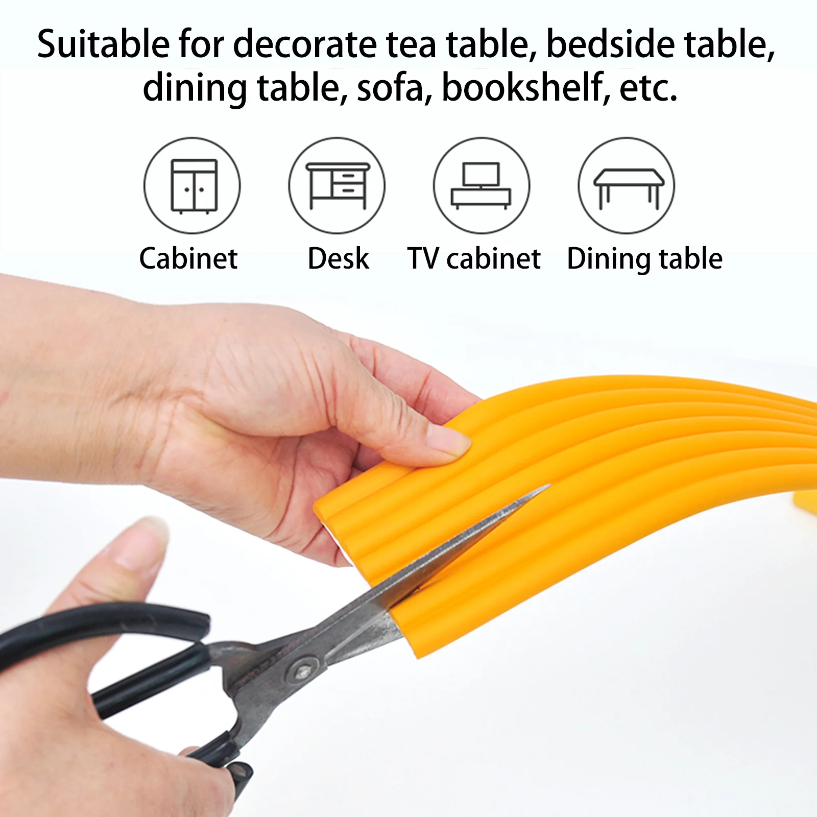 

3 рулона, угловая защита для детей, утолщенные защитные полоски высокой плотности для столов, диванов, столов, мебели, бампера