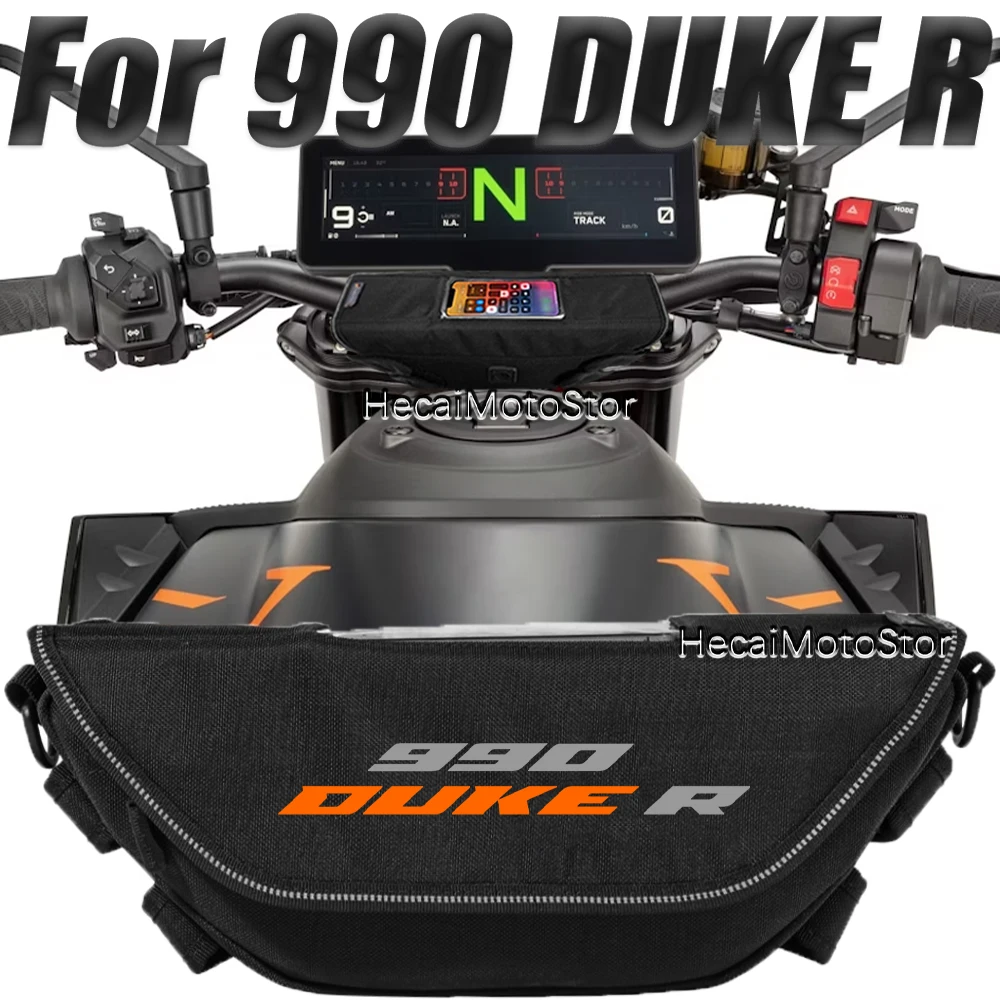 

For 990 Duke r 990 duke r Motorcycle accessory Waterproof And Dustproof Handlebar Storage Bag navigation bag