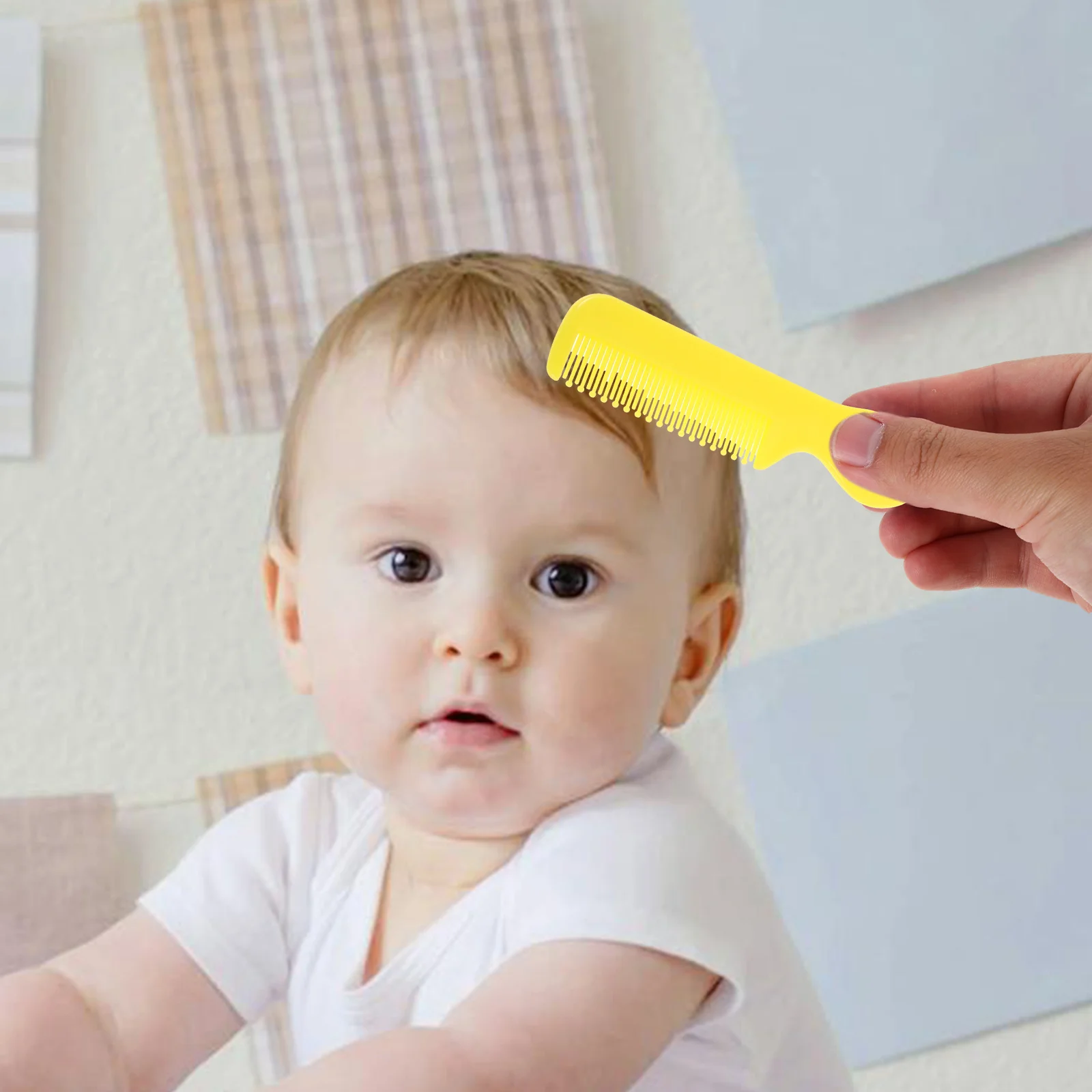 

16pcs Children Combs For Toddler Girls Candy Color Mini Plastic Hair Combs Gentle Scalp Massage Wide Tooth Detangler Portable