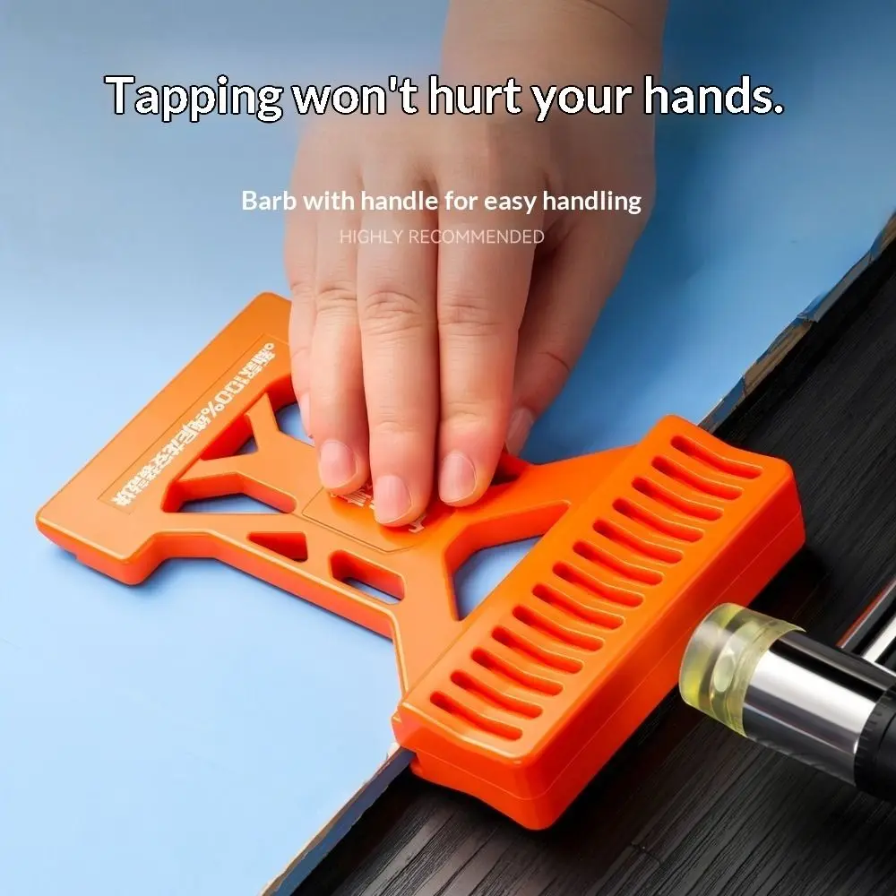 Multifunctional Flooring Tapper Four-in-one Groove Thickened Flooring Install Tool Nylon Impact Resistant Floor Block