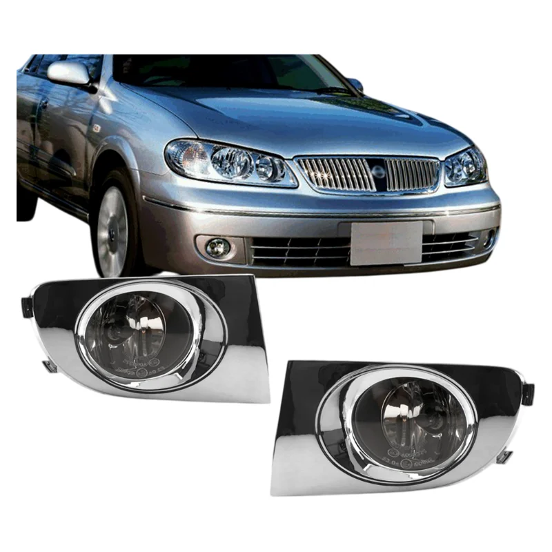 

Fog Light Assembly Kit For Nissan Sunny 2004 2005 2006 2007 2008 Front Bumper Halogen Lamp With Bulb Switch Wiring HeadLight