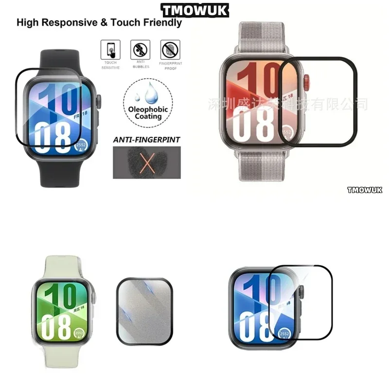 For Huawei Watch Fit4 Fit 4Pro Eco-Friendly Hydrogel Screen Protector 5-Pack2