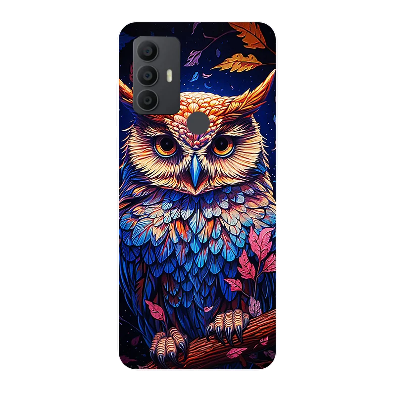 For TCL 30 SE Case 30SE Animal Soft TPU Protective Silicone Case for TCL 30 SE 6165S 6165A 6165H Back Cover TCL30SE Phone Case