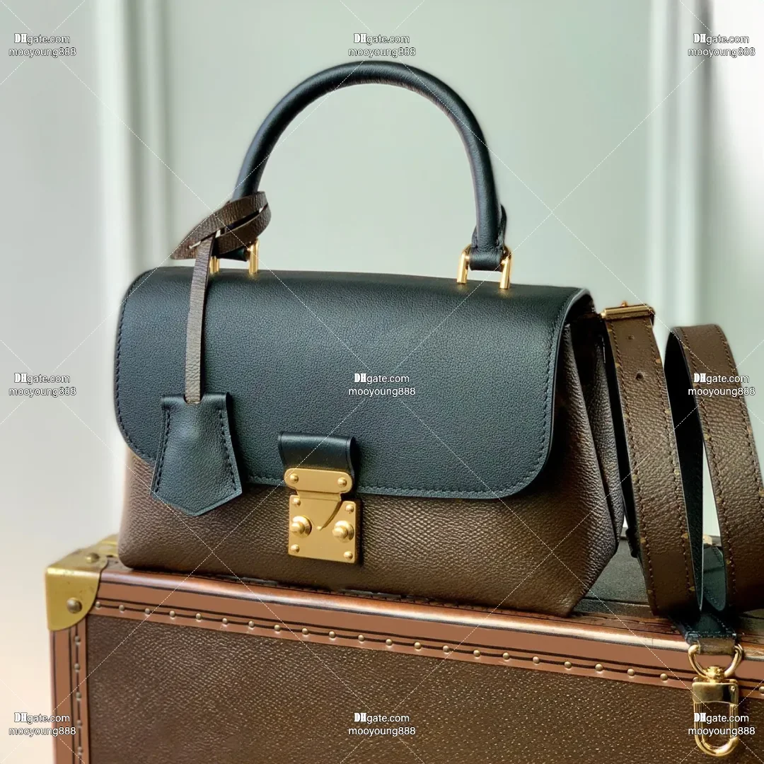 

wholesale price 12A Upgrade Mirror Quality Madeleine BB Handbag for Women 24.5cm Genuine Leather Monogram Canvas Shoulder Bag