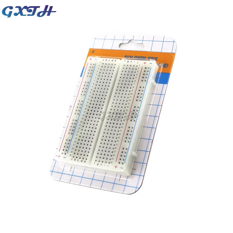 

400 Holes Tie Points Solderless PCB Mini Breadboard Experimental Board Universal Test Protoboard DIY For Bus Test Circuit Board