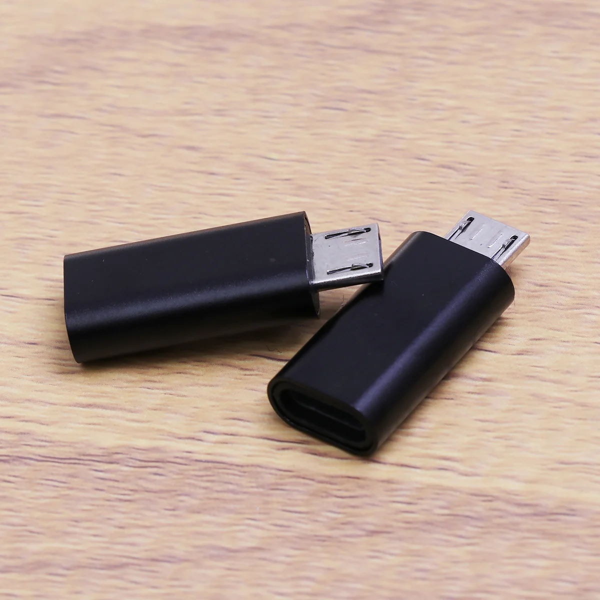 

2 Pcs to Adapter Micro USB Converter Cable Adaptor Connector 8-pin Female