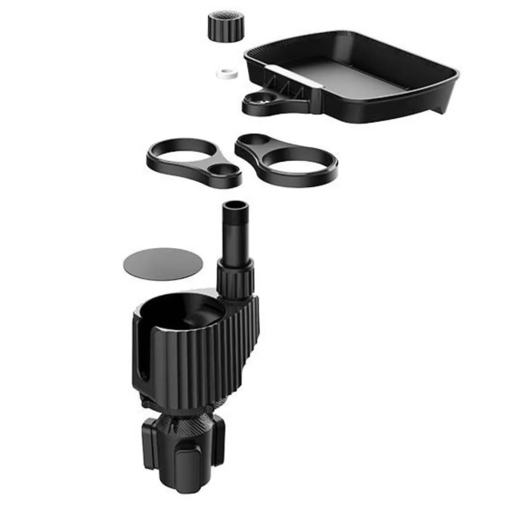 

Многофункциональный автомобильный держатель для напитков с регулируемым основанием, портативный подстаканник, вращающийся автомобильный расширитель, поднос, принадлежности для салона автомобиля