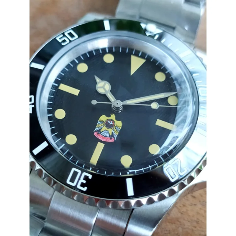 ساعة ميكانيكية أوتوماتيكية ريترو لاتنت بيوتي لـ 821 مرآة فقاعية مضيئة