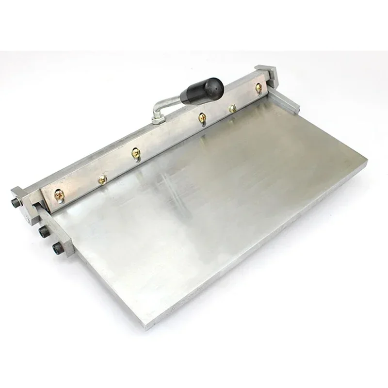 12/14 inch Stainless steel manual folding machine Manual bending machine Wallet creasing Leather gluing folding