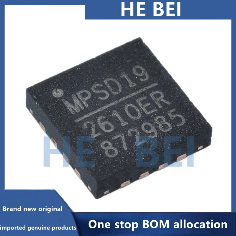 MP2610ER QFN-16 2A battery management chip with silk screen printing, imported with original packaging