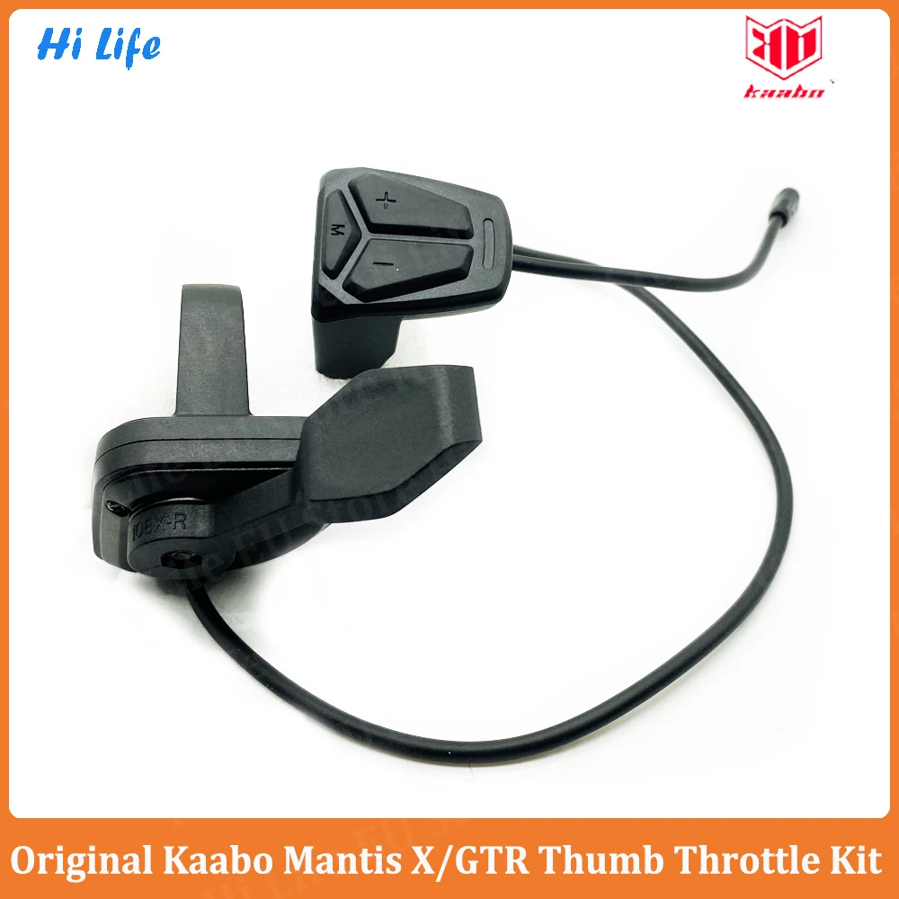 Original Kaabo Thumb Throttle Button Kit Spare Part Suit for Kaabo Wolf King GT/GTR Mantis X Mantis King GT TFT Electric Scooter