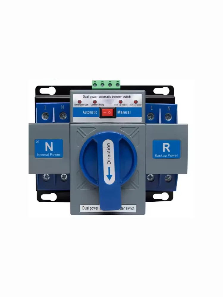 

Smart Generator ATS - Single Phase Power Transfer Switch (AT Control)
