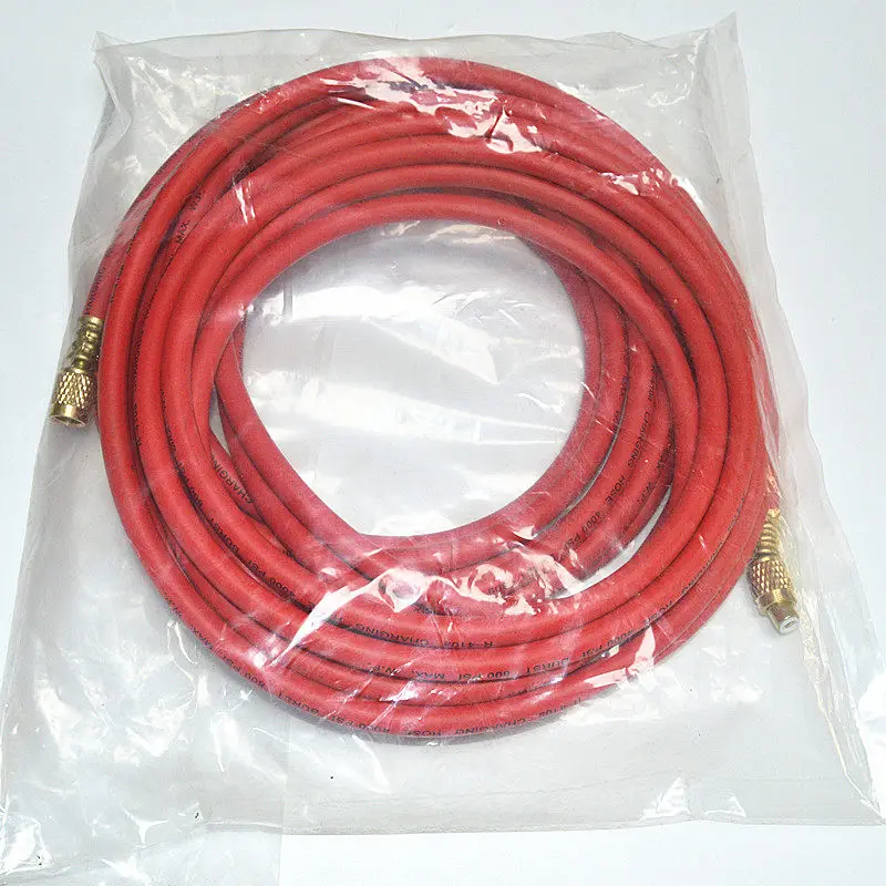 Custom Length 3m/5m/10m High Pressure AC Refrigerant Hose – R410A Vacuum & Charging Hose for HVAC Manifold Gauge Set view 5
