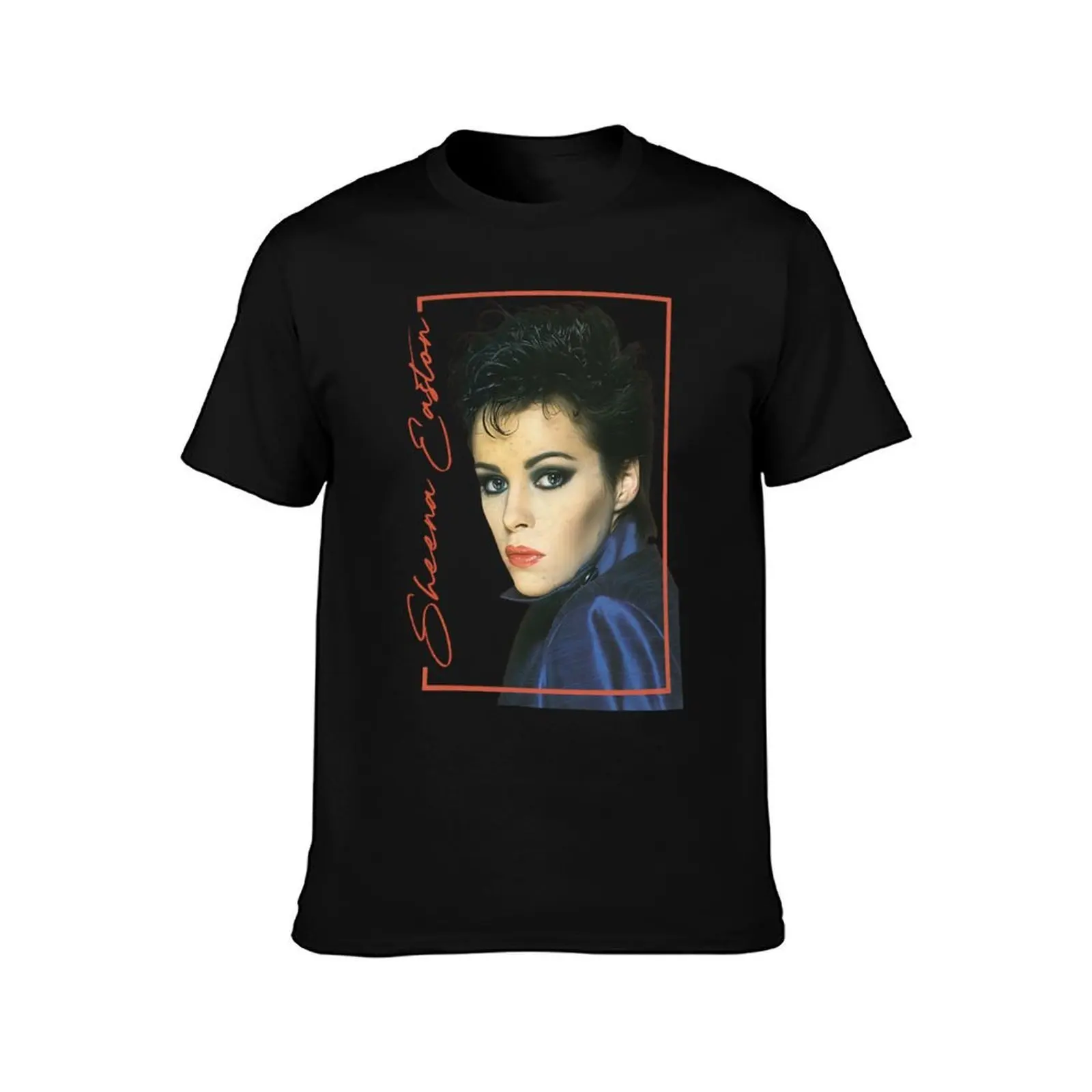 Sheená Eástón / 80s Retró Fán Design T-Shirt, Summer Casual Cotton Tee, Oversized Streetwear Tops, Vintage Graphic Print