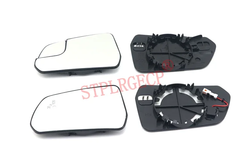 Für Ford Mustang S550 2015-2023 US-Version Auto Links Rechts Rückspiegel Seitenflügel Beheizt Klar Langlebiges Spiegelglas Ersatz – Detail 15