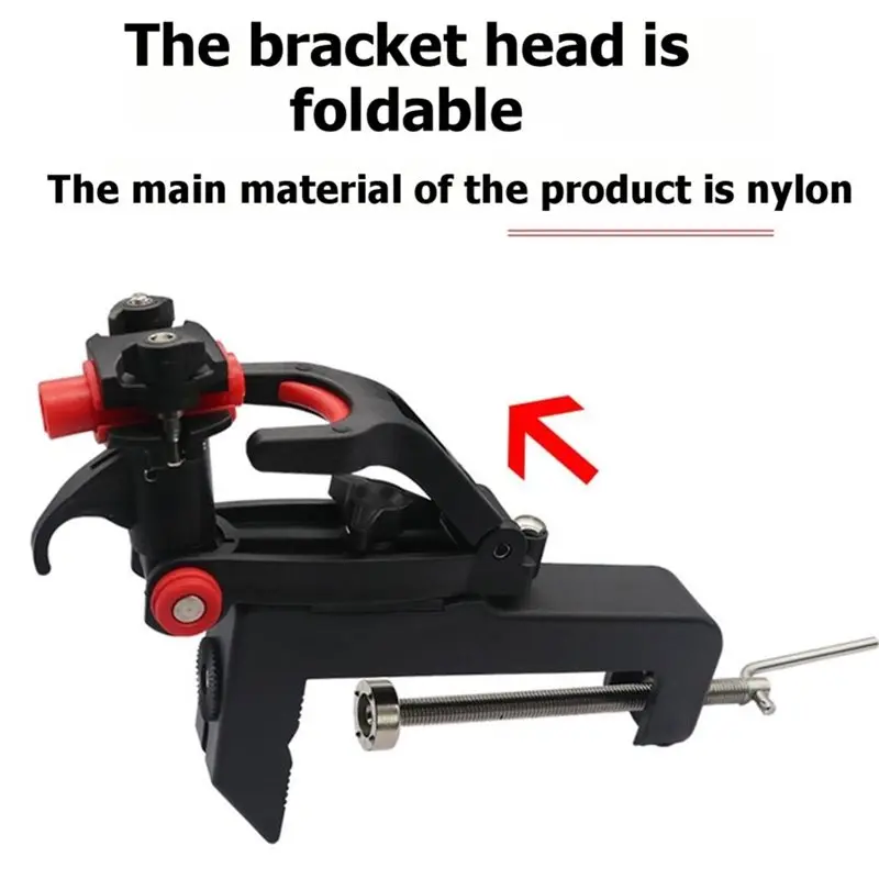 T22C Deck Mounted Fishing Rod Holder 360° Adjustment Stand For Boats& Kayaks Yacht view 2