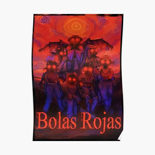 Bolas Qsmp Purgatory  Poster Wall Decoration Painting Print Vintage Decor Room Modern Home Funny Mural Picture Art No Frame