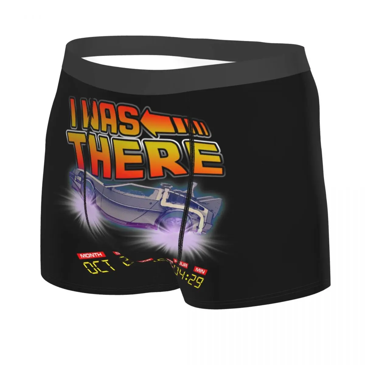 Custom Novelty Back To The Future Boxers Shorts Underpants Male Breathbale 1980s Great Scott The Time Machine Briefs Underwear