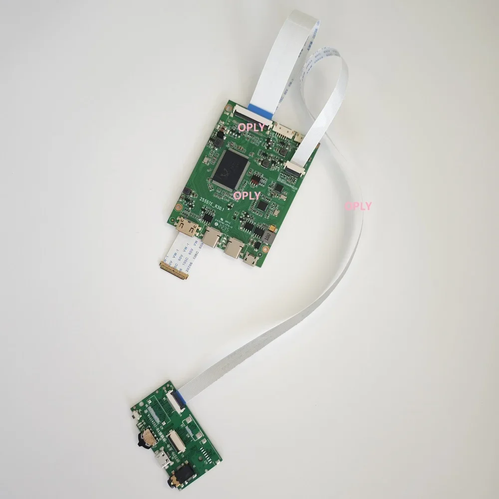

Kit for LP133WF1-SPA1 LP133WF1-SPA2 13.3" 1920×1080 EDP LED screen 2 TYPE C Mini HDMI-compatible controllor board