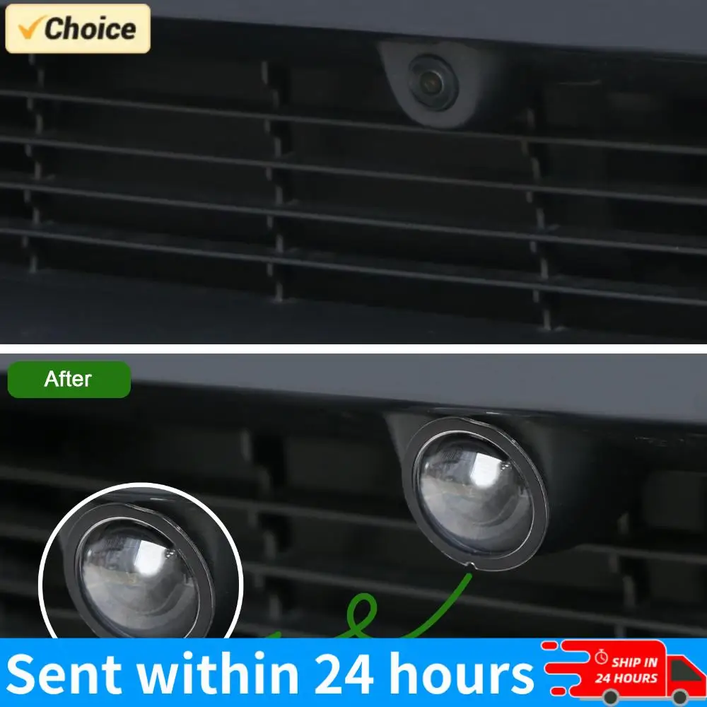 

2Pcs Car Camera Lens House PC Protective Cover Camera Lens Protection Cover for Tesla Model Y Juniper/Model YL 2025-2026