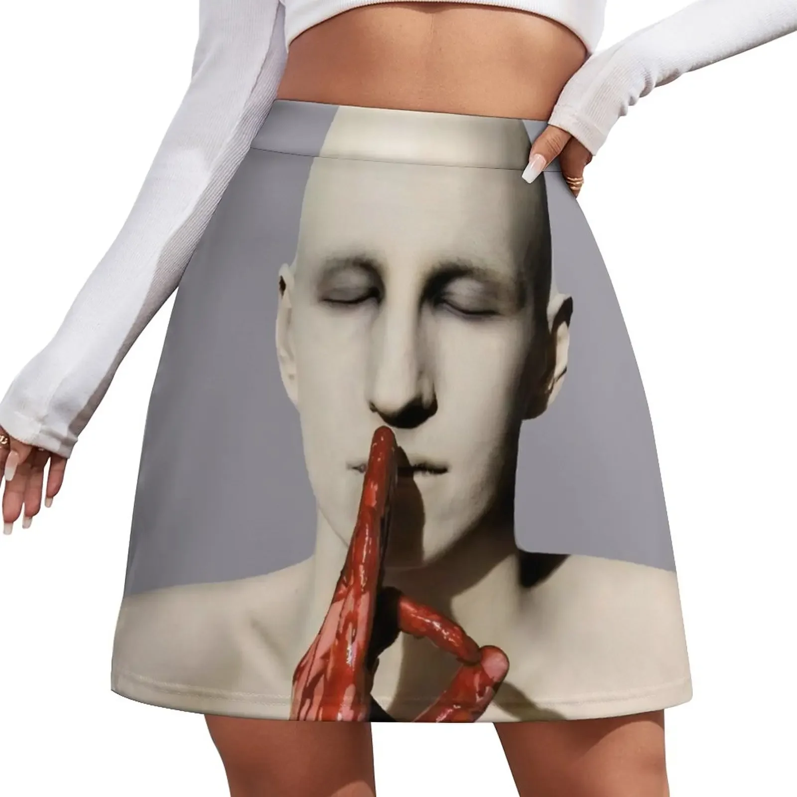 

Meshuggah Ozben cover guy Mini Skirt rave outfits for women Skirt girls women mini women Mini