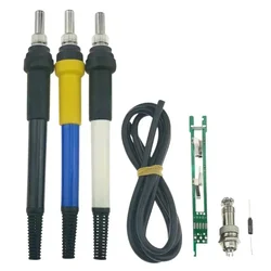 907 To T12 Handle Soldering Iron OLED Digital Welding Equipment Station Solder Welding Tools Accessories