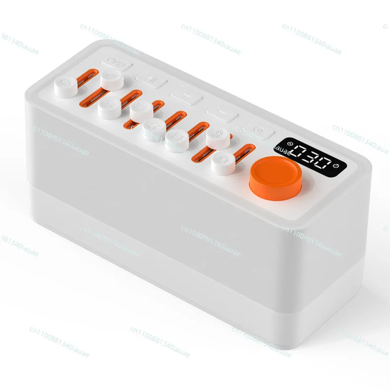 Fotografia 7: Caixa de Som Inteligente para Auxílio ao Sono com Luz Noturna RGB e Bluetooth para Audição Noturna
