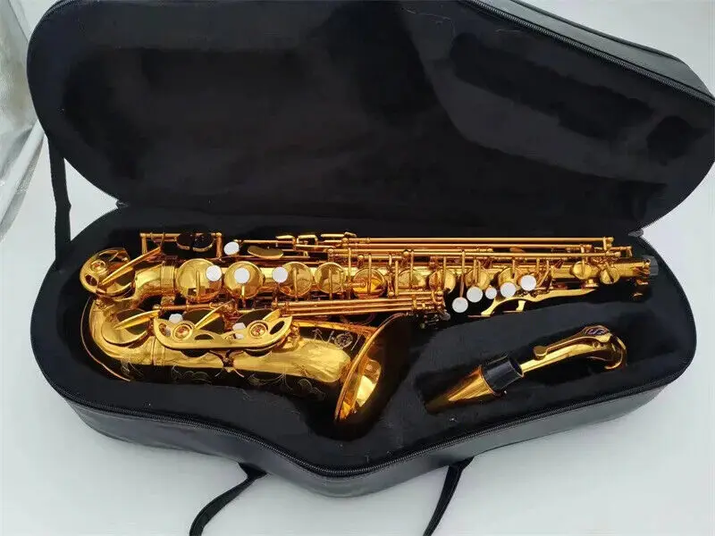 

sAxophone Alto E Sax Musical Instrument High Quality with Case All Accessories