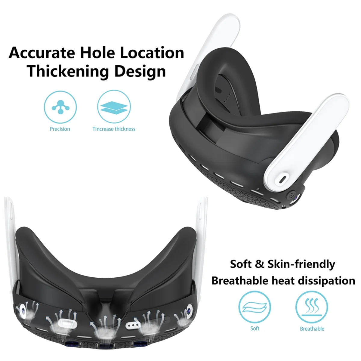 Защитный чехол RISE Host для Meta Quest 3, пылезащитный, устойчивый к поту, защита от царапин для Meta Quest3, аксессуары для чехлов, A