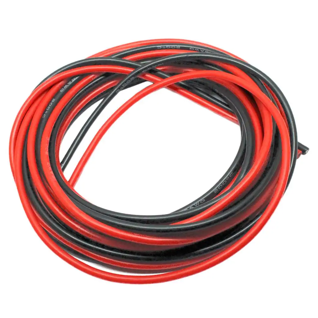 High Temperature Resistant Silicone Wire 16AWG Flexible Tinned Copper Cable for Industrial and Household Use