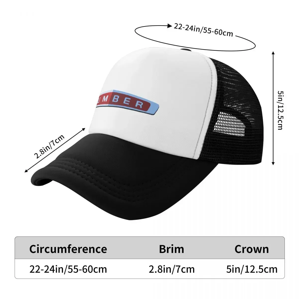 Humber Logo Baseball Cap Streetwear Ball Cap party Hat Man Women's