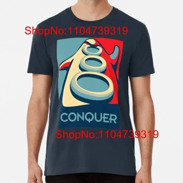Conquérir S à 5XL fabriqué au AU USA t-shirt vintage lavé étiré polyvalent homme haut pour un usage quotidien légèrement élégant