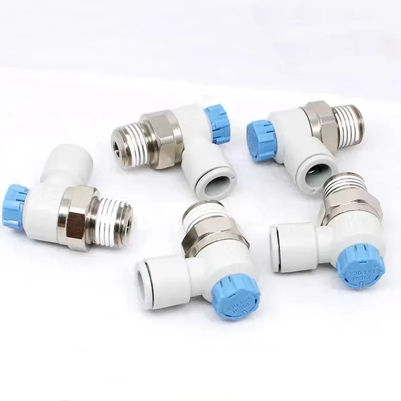 Elbow Type/Universal Type/Push-lock Type AS smc AS1211F M5-06A AS1211FM5-04A AS2211F 01-04SA AS2211F01-06SA 1PCS - Image 4