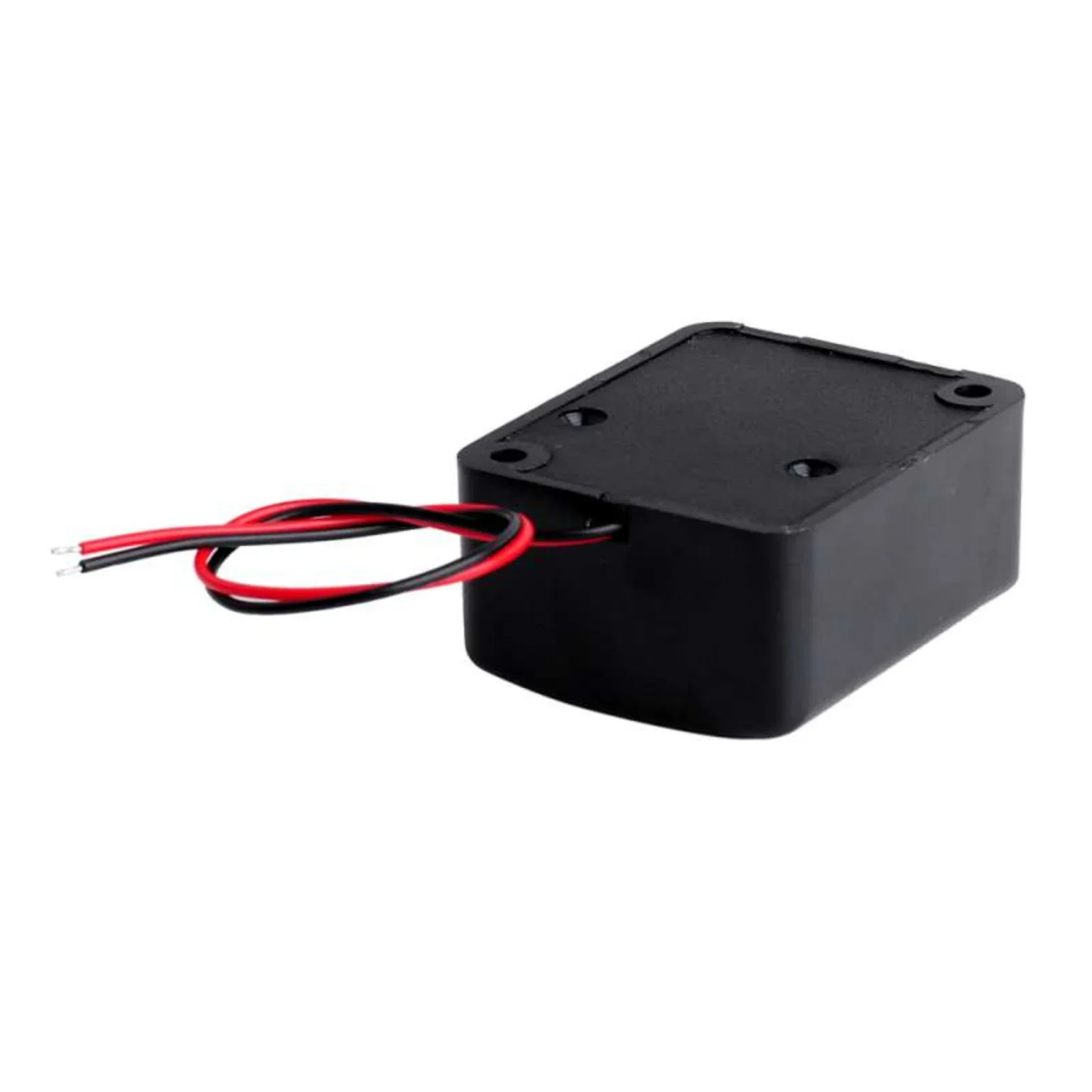 Buzzer 12V DC Black Mini Piezo Siren 110dB Security Safe Anti-Theft Alarm High Decibel Car Micro Buzzer
