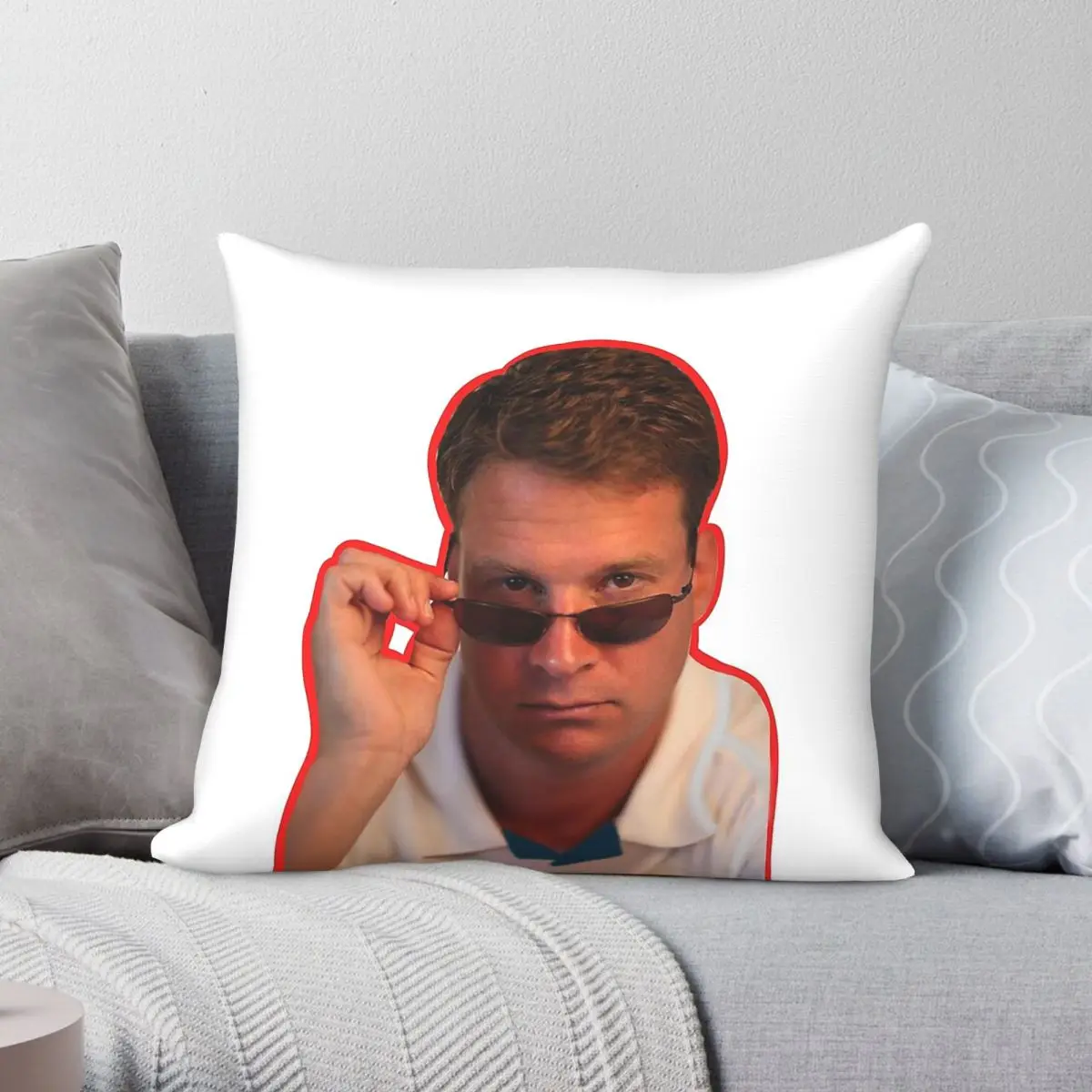 Lane Kiffin Coach Square Pillowcase Polyester Linen Velvet Printed Zip Decorative Throw Pillow Case Bed Cushion Cover