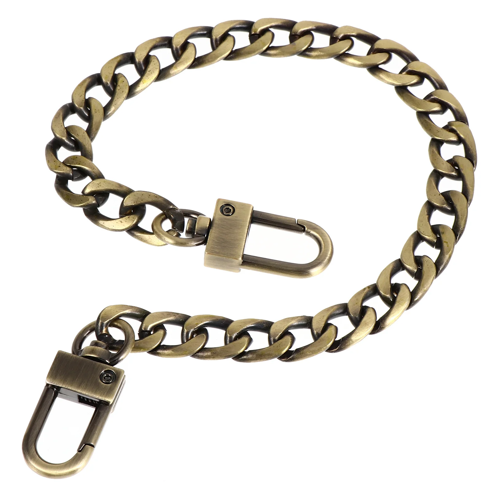 حقيبة معدنية سلسلة 9 مللي متر واسعة حقيبة يد حزام 30 سنتيمتر انفصال الكتف Crossbody سلاسل محفظة مخلب اكسسوارات الأجهزة