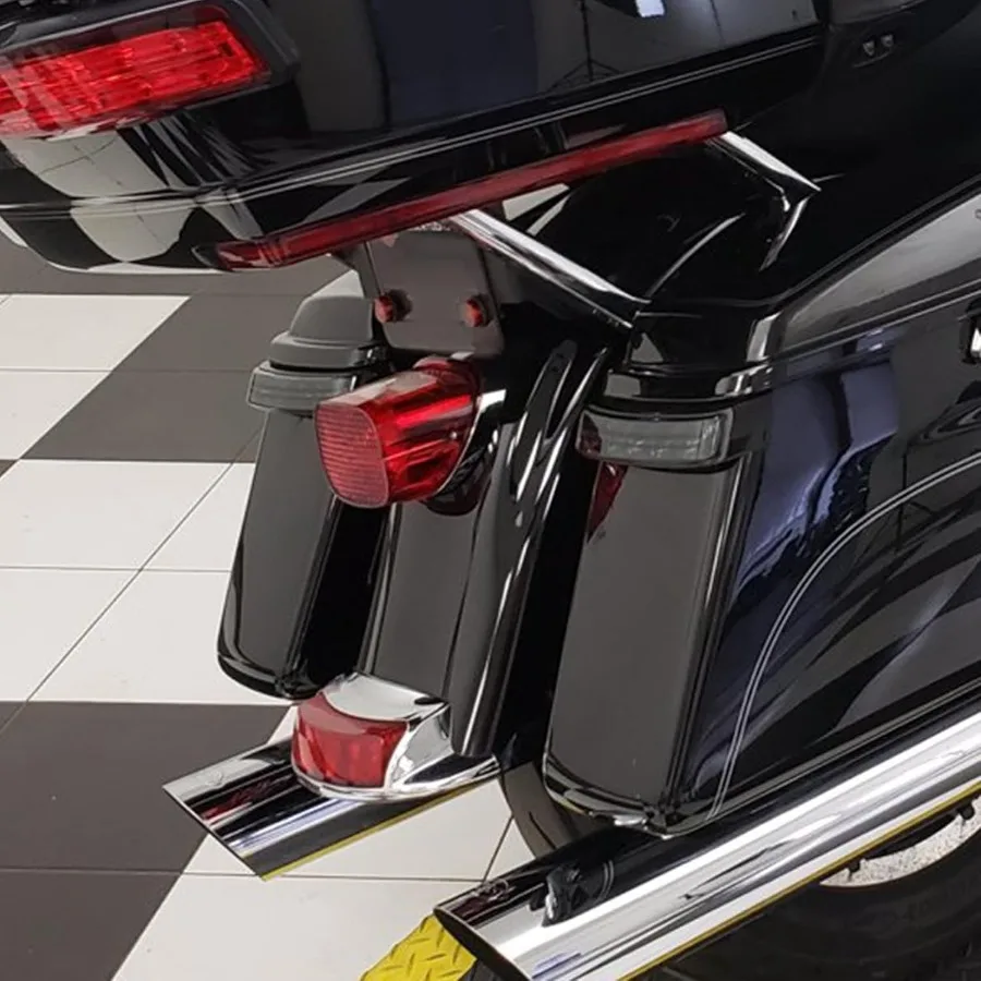 حاجز خلفي مصمم لموديلات HarleyDavidson Touring Electra Glide Classic FLHTC Ultra Limited Street Glide Road Glide 200920