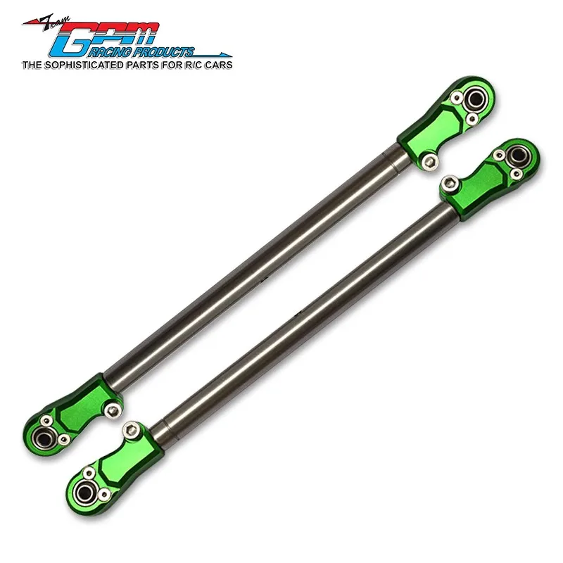 GPM Rear Axle Upper Tie Rod Stainless Steel With Aluminum Legs For  LOSI 1/6 SUPER BAJA REY LOS234003