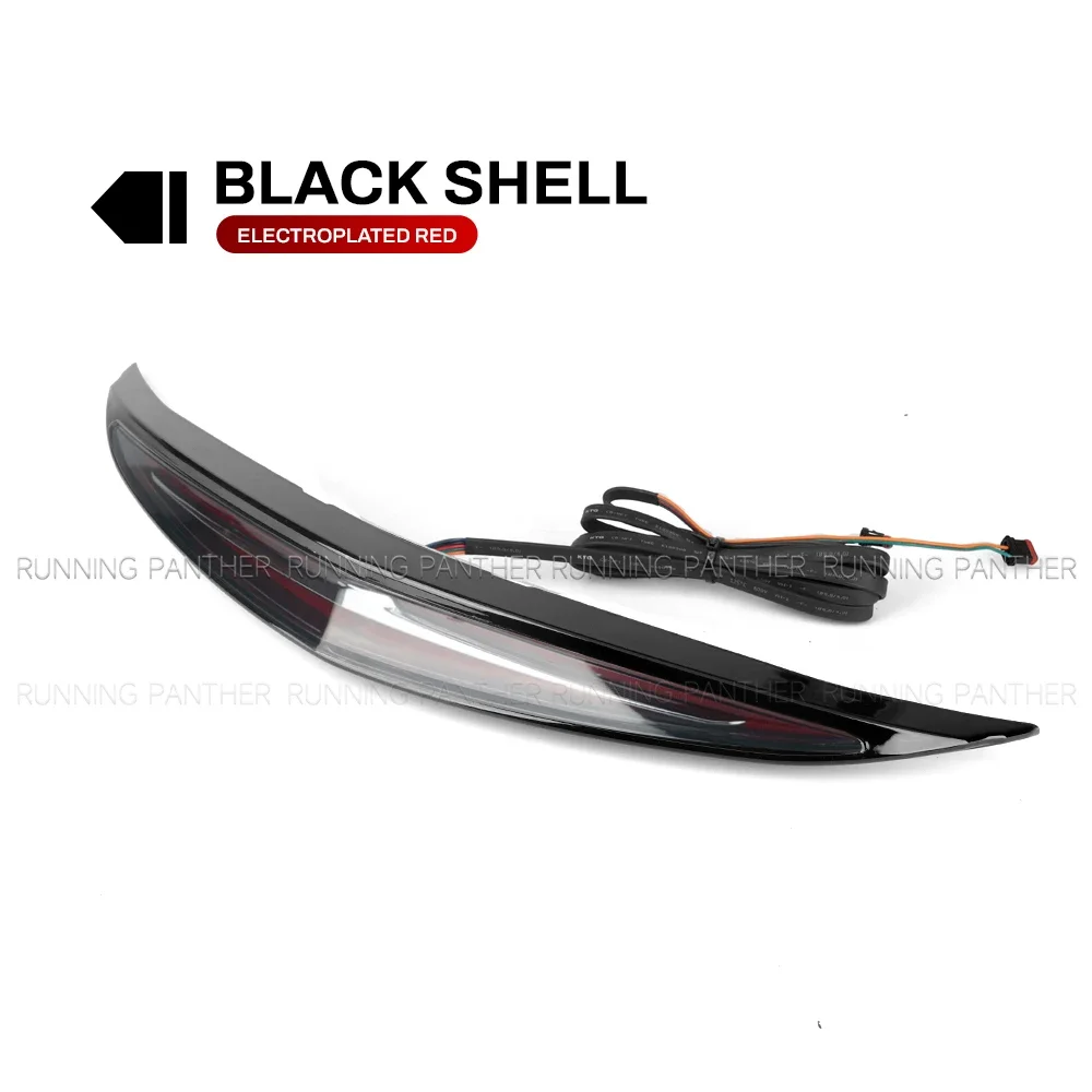 جديد لهوندا Goldwing الذهب الجناح GL1800 GL 1800 2021 2022 2023 دراجة نارية ABS الجذع المفسد LED الأحمر الخلفي الفرامل ضوء بدوره إشارة