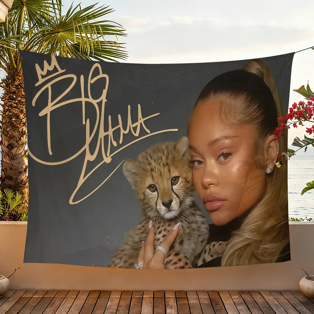 Rapper L-Latto flag For Garden Party Living Room Home Wall Decor Banner Bedroom Outdoor Tapestry